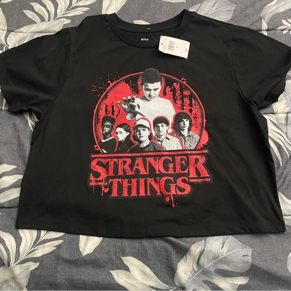 Stranger Things Cropped Tee